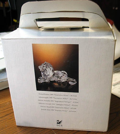 Swarovski Crystal SCS Lion - 2