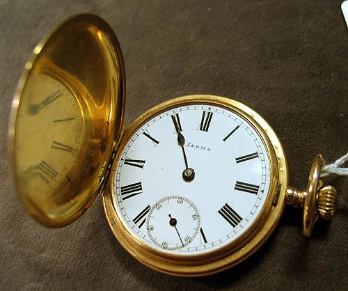 18kt Pocket Watch Zerma