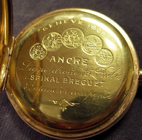 18kt Pocket Watch Zerma - 2