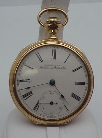 American Waltham Pocket Watch 14kt