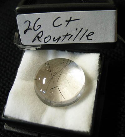 Routile Quartz cabochon 26ct