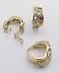 277: Semi-Precious Stones Ring & Earrings - 2