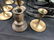 Lot Of Misc Brass Items Sconces Candlesticks - 7