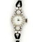Vintage 14kt white gold Hamilton diamond watch - 2