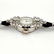 Vintage 14kt white gold Hamilton diamond watch - 3