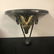 Stone & Wrought Iron & Brass Rams Head Sconce