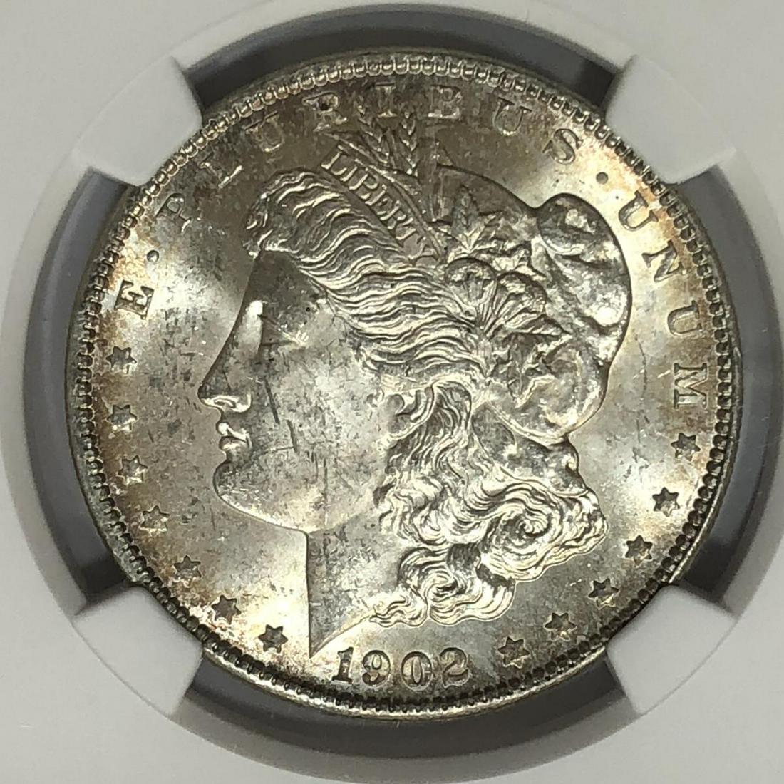 1902-O Morgan Silver Dollar NGC MS63 (1 of 3)