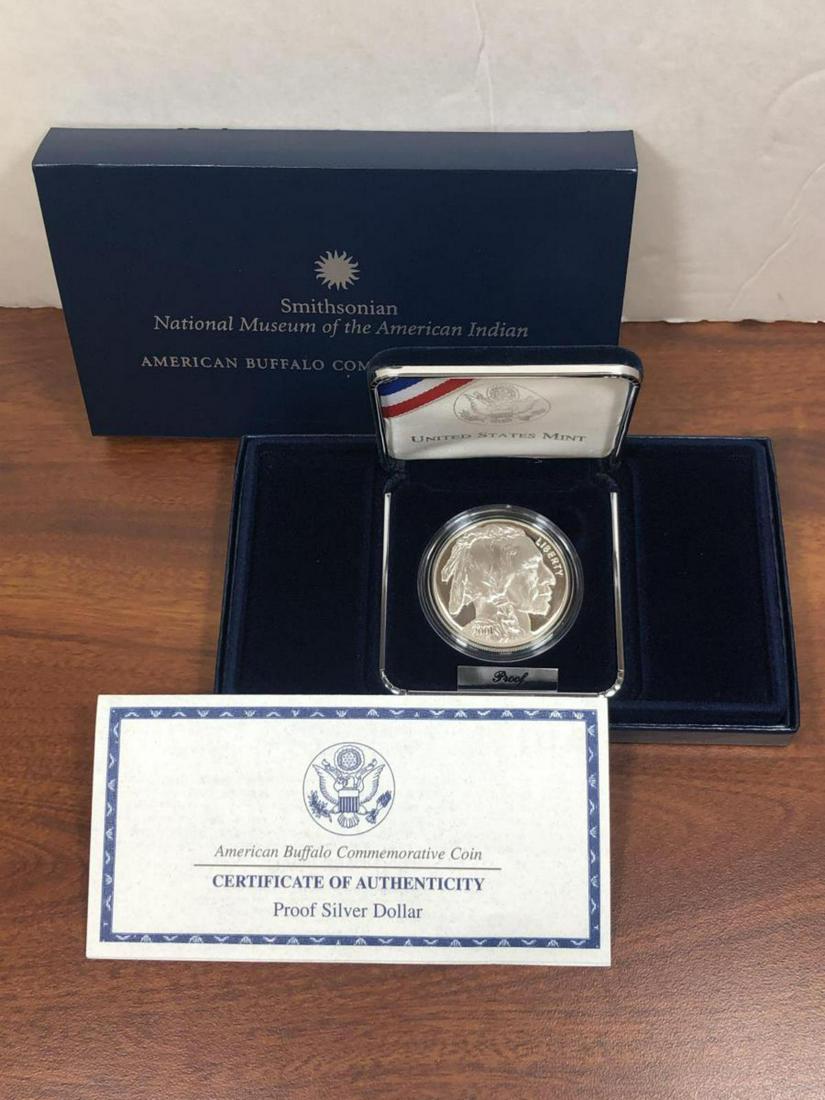 2001 American Buffalo Commem. Silver $1 Proof (1 of 3)