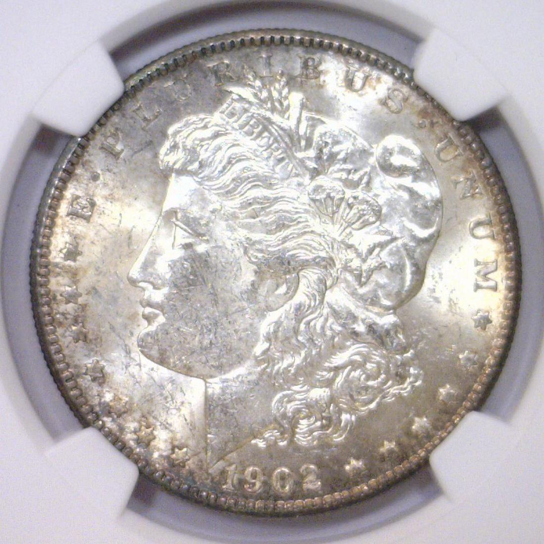 1902 Morgan Silver Dollar NGC MS61 (1 of 3)