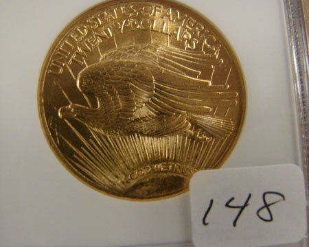 1924 $20.00 Saint Gaudens NGC MS 61 - 2