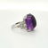 Tiffany & Co. Platinum Amethyst and Diamond ring - 2