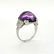 Tiffany & Co. Platinum Amethyst and Diamond ring - 6