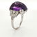 Tiffany & Co. Platinum Amethyst and Diamond ring - 7