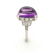 Tiffany & Co. Platinum Amethyst and Diamond ring - 8