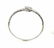 14kt white gold diamond cluster bracelet - 5