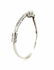 14kt white gold diamond cluster bracelet - 6