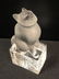 Lalique Sitting Up Cat, Kitten Pedestal Figurine - 2