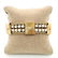 14kt yellow gold pearl bracelet