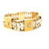 14kt yellow gold pearl bracelet - 4