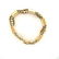 14kt yellow gold pearl bracelet - 6