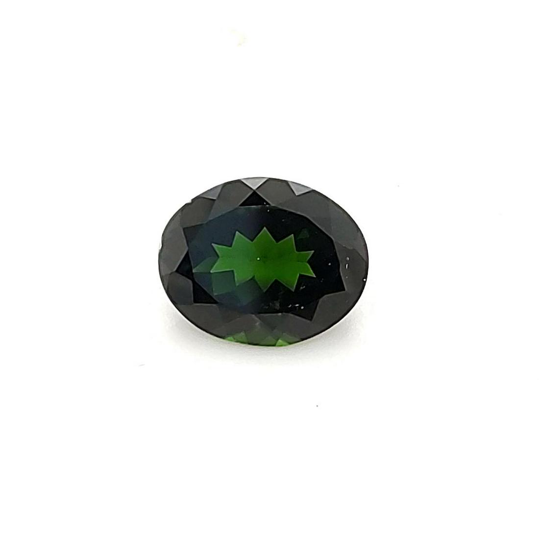 Loose 3.67ct Chrome Diopside: Loose 3.67ct oval cut chrome diopside measuring 11.22 x 9 x 5.27mm TH-499