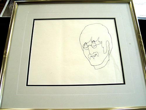 Pencil Drawing of John Lennon