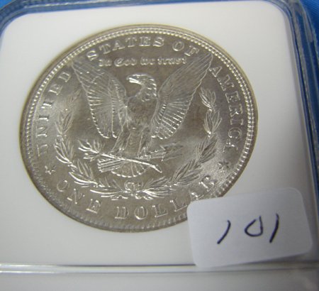 1879 Morgan Silver Dollar NGC MS64 - 2