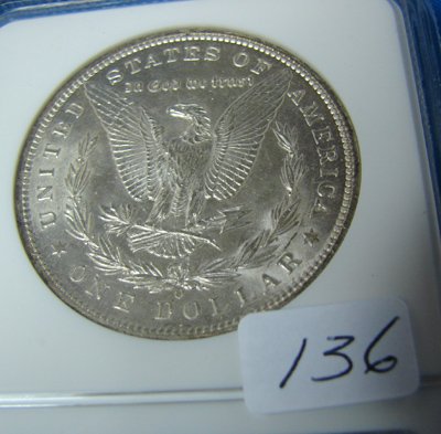 1892-O Morgan Silver Dollar Top 100 VAM-7 DDO Ear - 2