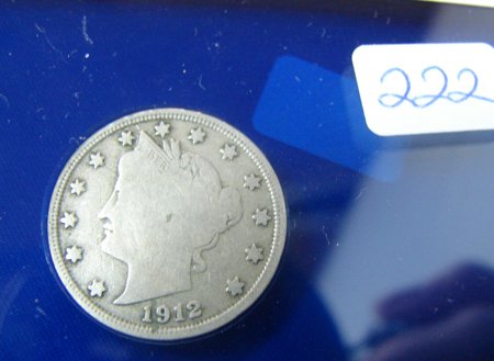 1912-S Liberty Nickel VG8 ANACS - 2