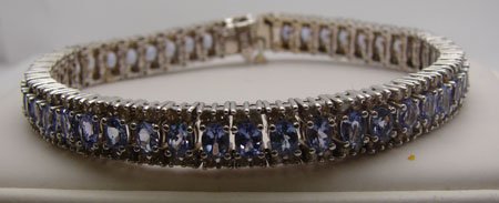Diamond & Tanzanite Bracelet GLA - 3