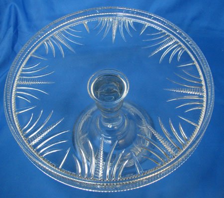 Vintage Cakeplate & 2 pcs crystal - 2