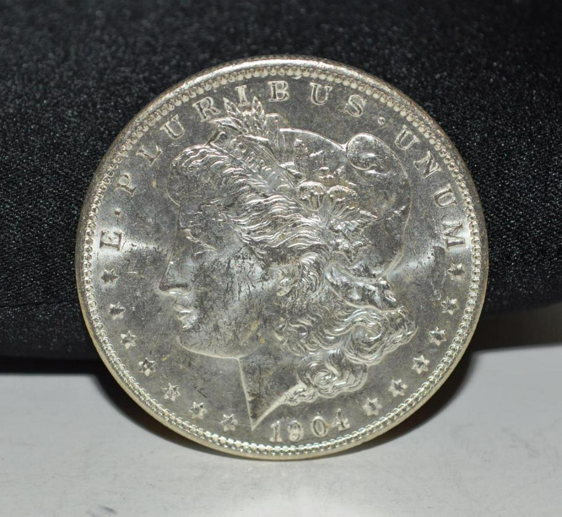 1904 O Morgan Silver Dollar BU (1 of 2)