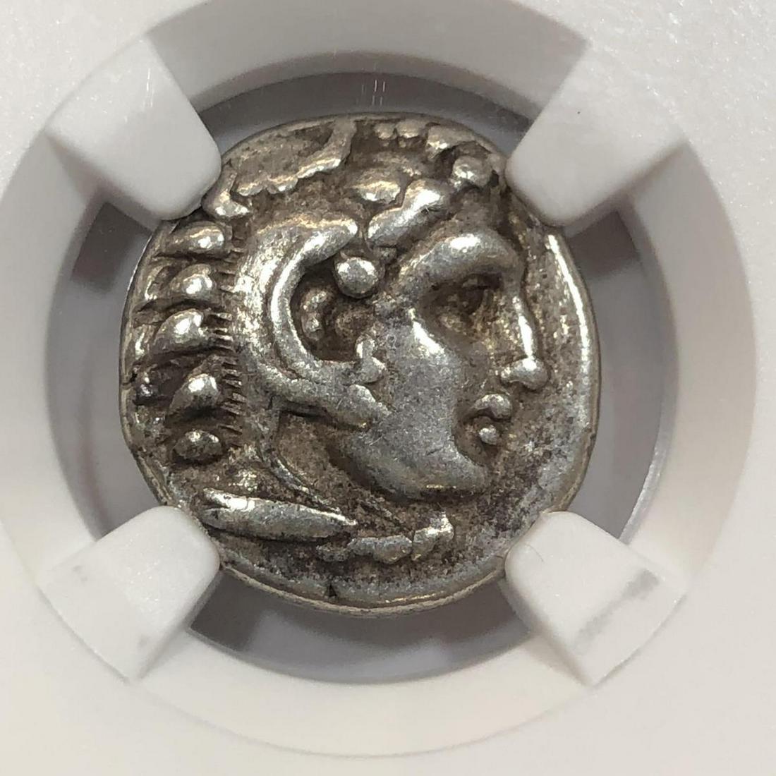 Macedon Alexander III Great AR Drachm NGC VF (1 of 3)
