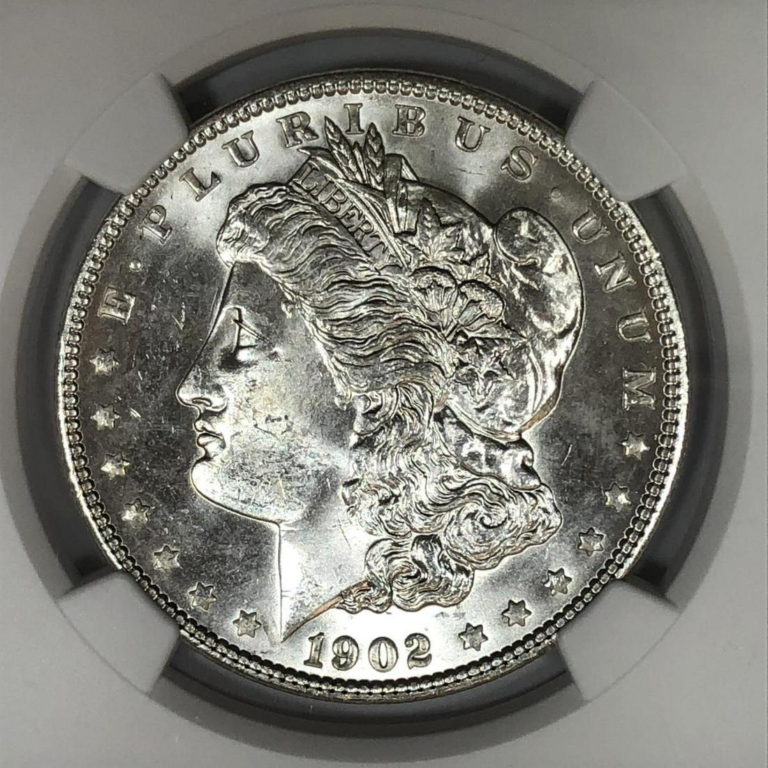 1902 Morgan Silver $1 NGC MS65 (1 of 3)