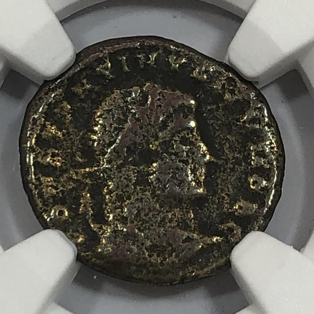 Roman House Constantine AE3 Caesar AD 337-340 NGC (1 of 3)