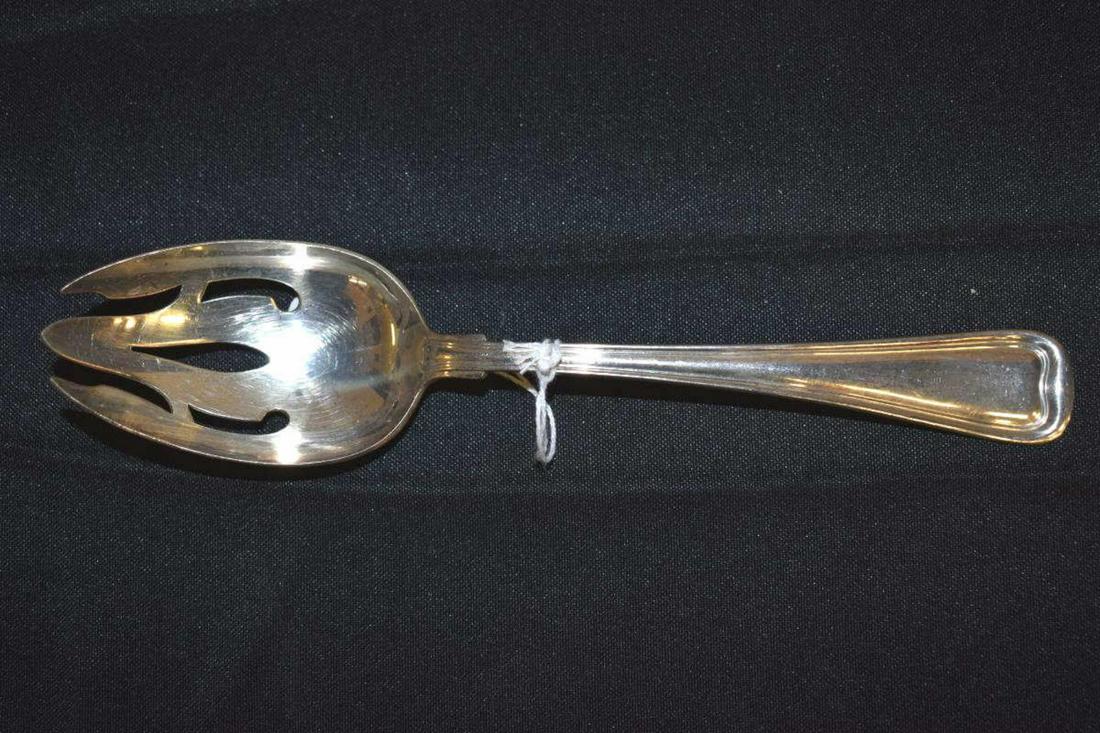 Gorham Sterling Old French Pattern Pierced Spoon (1 of 2)