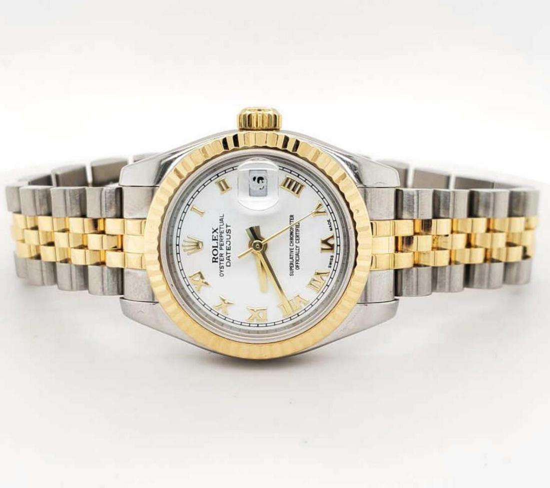 Ladies two tone Rolex Datejust Watch (1 of 6)
