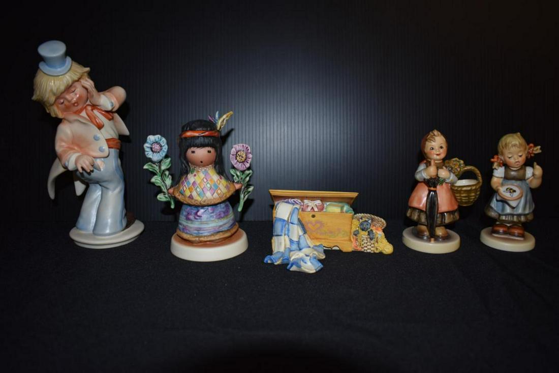 Group of Hummel Goebel Boxed Figurines (1 of 5)
