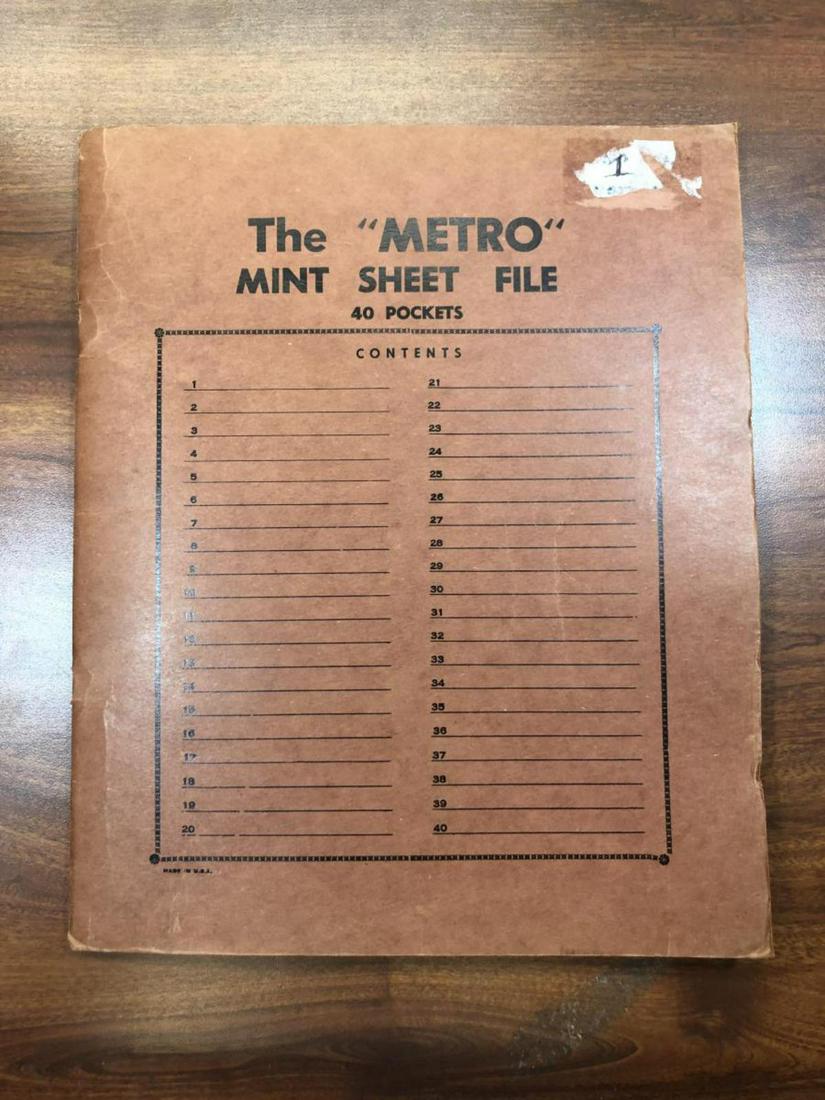 US Stamp Collection of Mint Sheets & Plate Blocks (1 of 16)