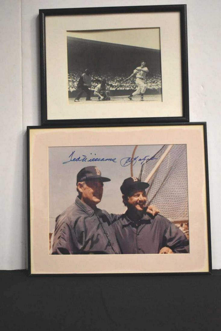 Autographed Photo Ted Williams & Carl Yastrzemski (1 of 5)