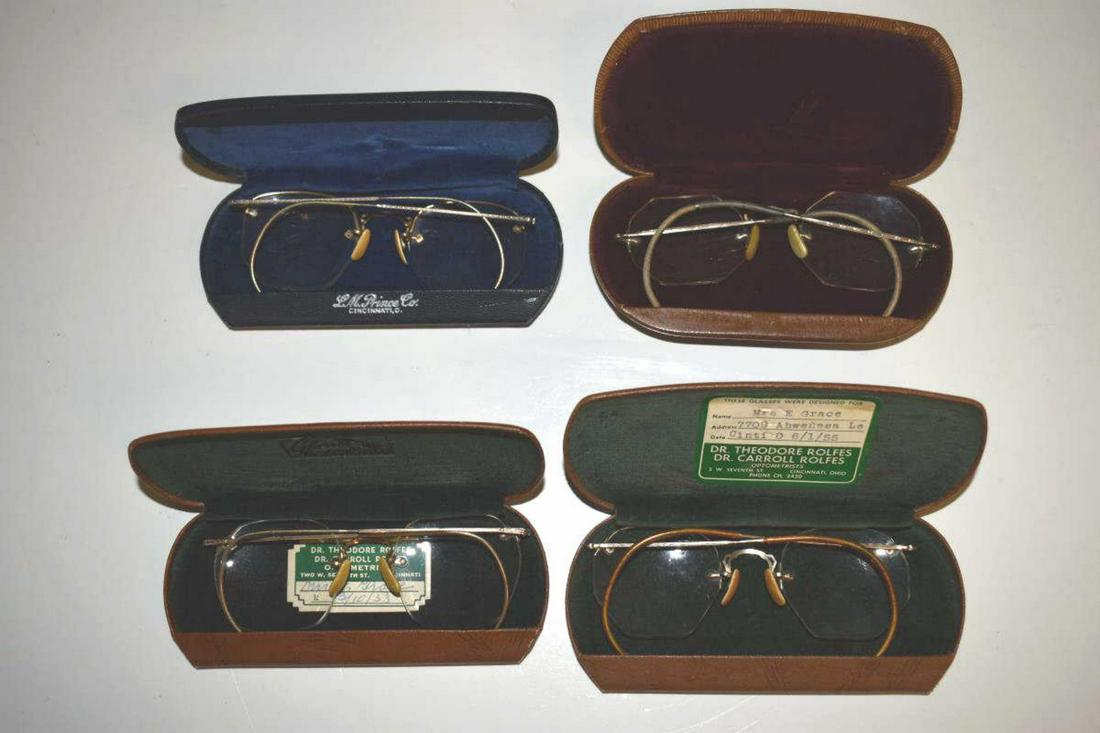 Four Pair of Vintage Eyeglasses (1 of 5)