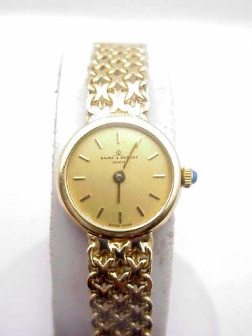 Lady's 14kyg Baume Mercier quartz watch