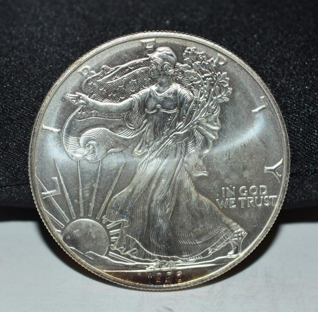 1996 Silver American Eagle BU (1 of 2)