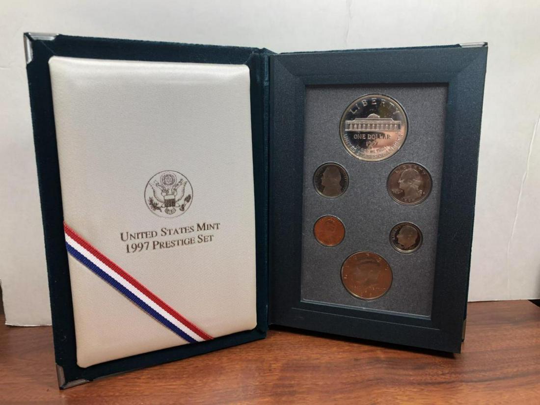 1997 Prestige Proof Set w/Botanical Garden $1 (1 of 3)