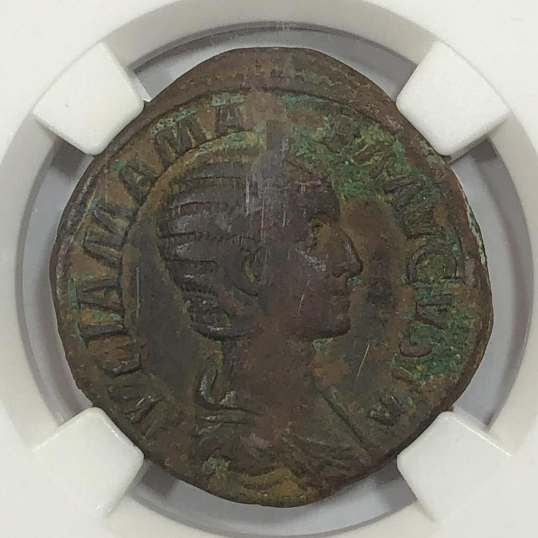 Julia Mamaea, AD 222-235, Roman Empire, NGC VF (1 of 3)
