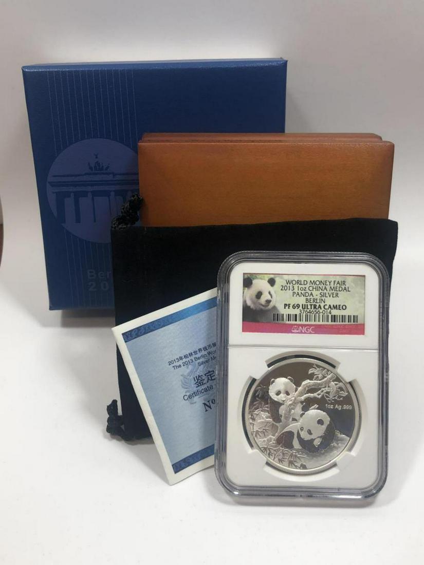 2013 Panda Medal Berlin Money Fair NGC PF69 (1 of 6)