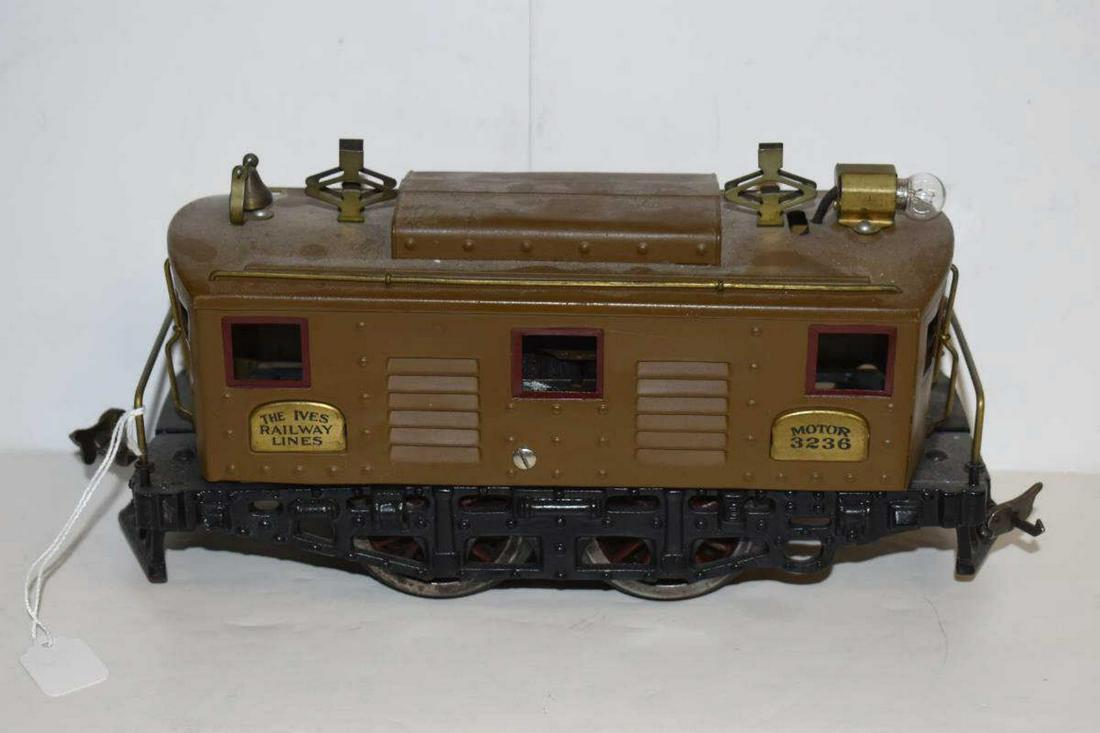 Lionel Standard Gauge The Ives Engine 3236: Lionel Standard Gauge The Ives Brown Engine 3236