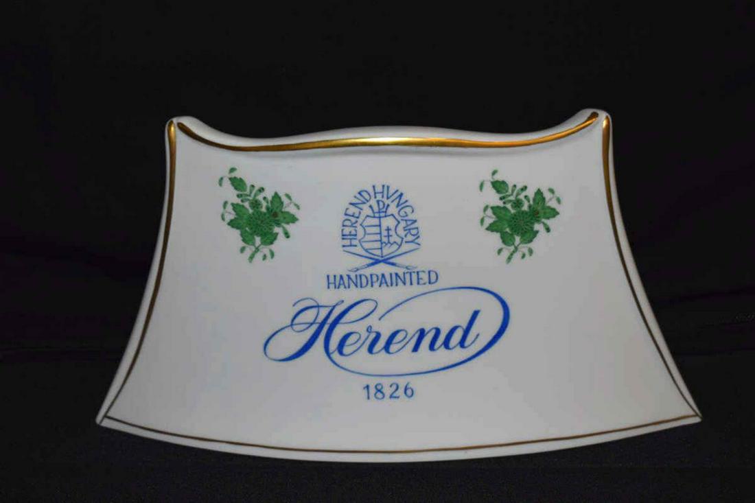 Herend Porcelain Dealer Store Advertising Sign (1 of 3)