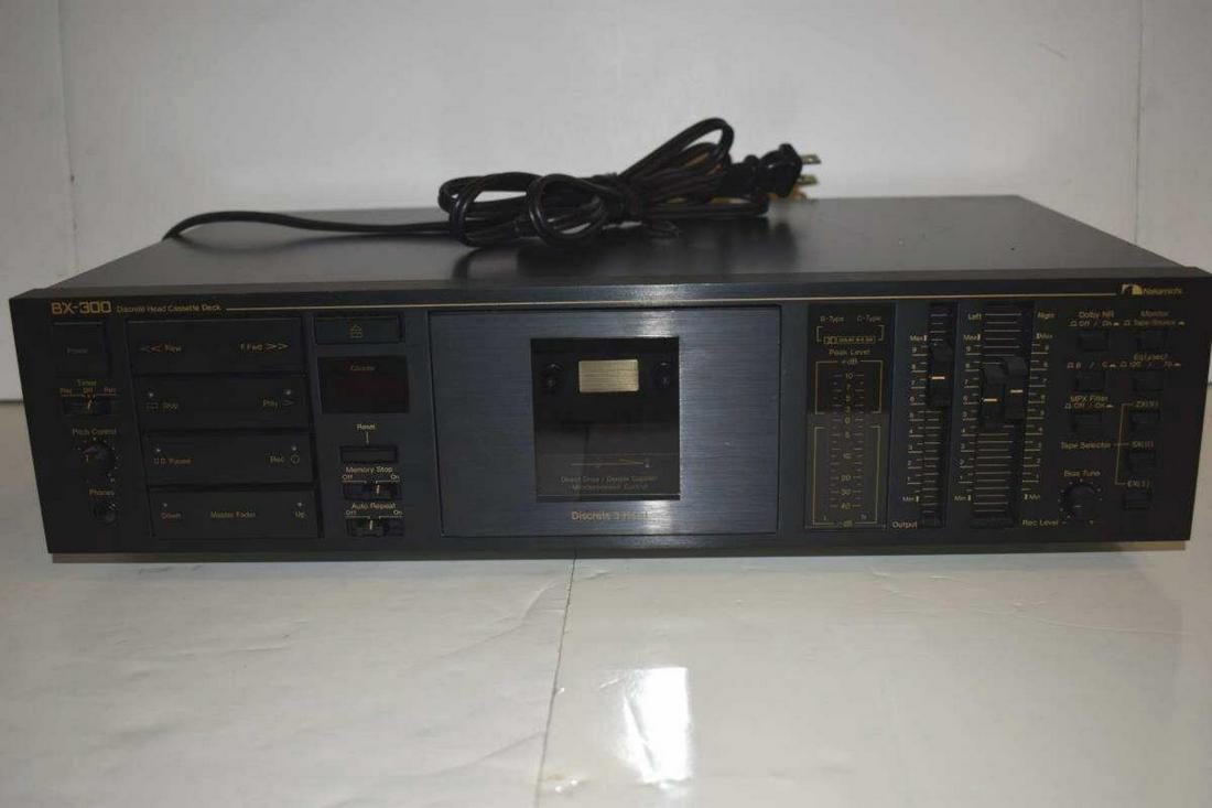 Nakamichi BX-300 Discrete 3 Head Cassette Deck (1 of 2)
