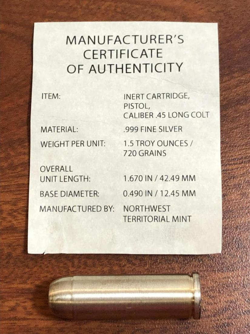 1.5 Ounce .45 Caliber Silver Bullet (1 of 4)